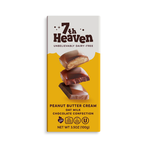7th Heaven dairy-free milk chocolate peanut butter cream