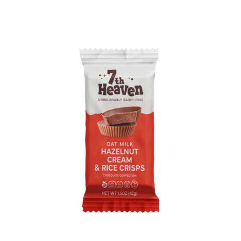 Hazelnut Cream and Rice Crisps Cups – 7th Heaven Chocolate
